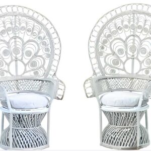 Chaises Emmanuelle Blanches – Image 2