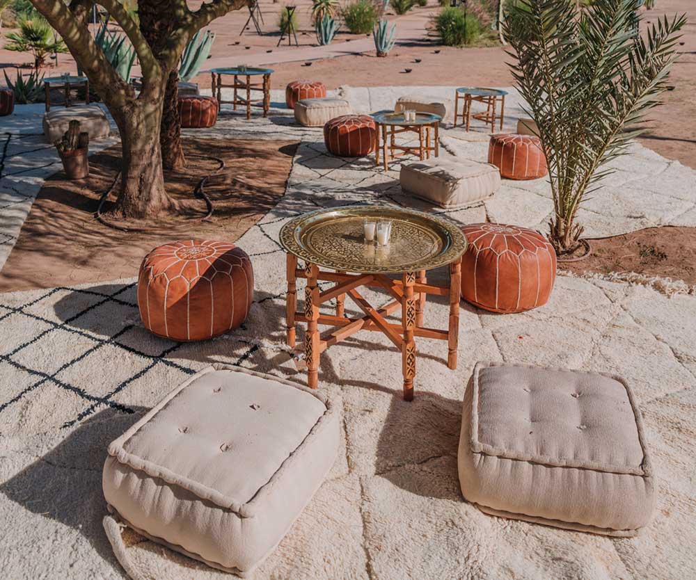 Pouf Keria carrée – Image 2