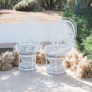 Chaises Emmanuelle Blanches – Image 3